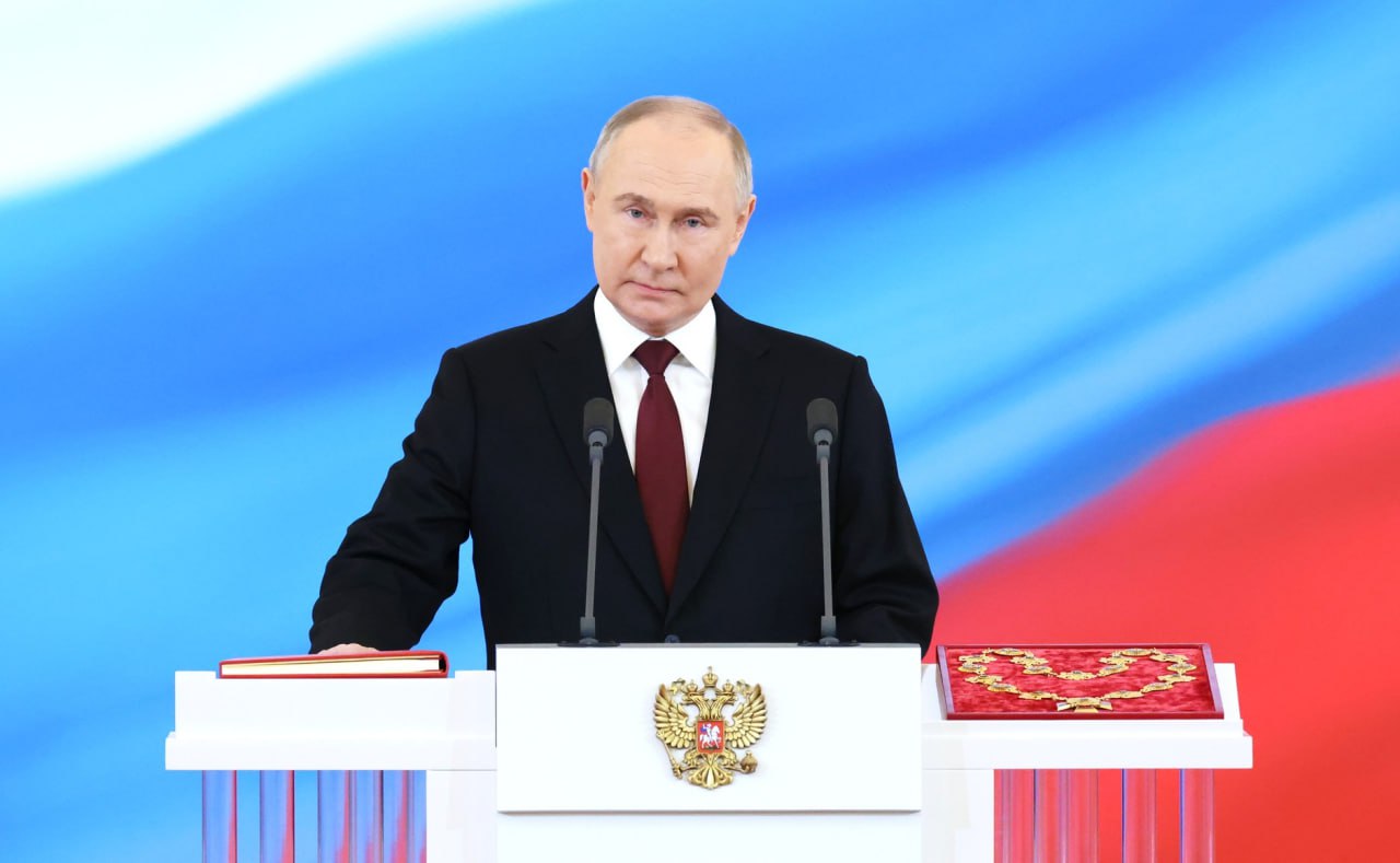 Церемония вступления Владимира Путина в должность Президента Российской Федерации